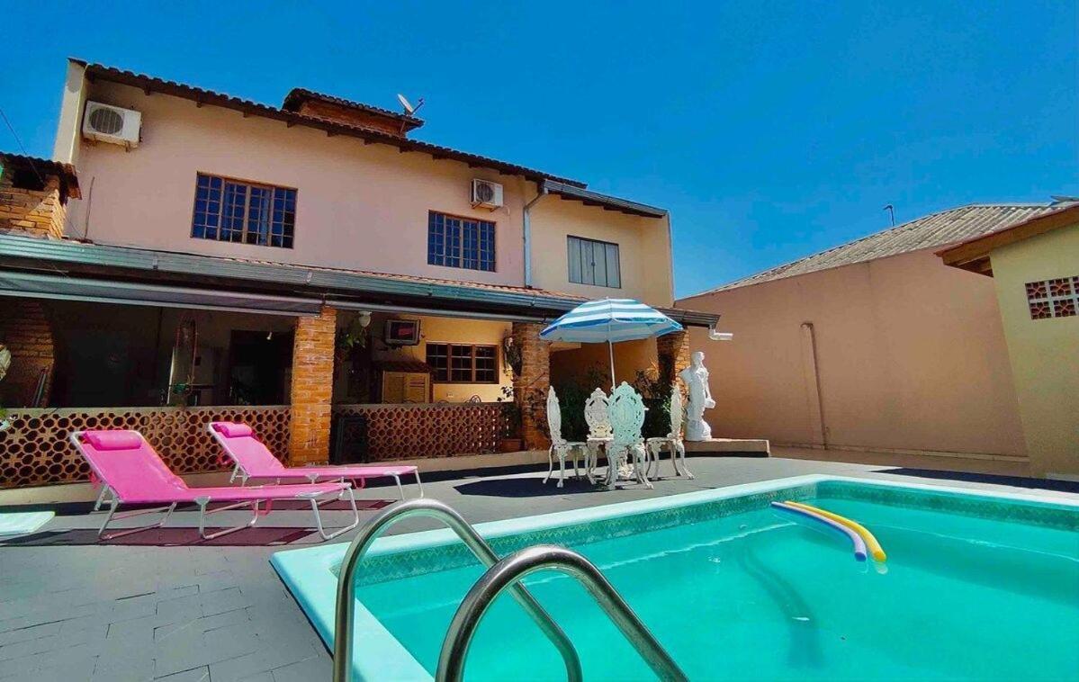 Casa Com Piscina Proximo Atrativos/ Wifi/ Garagem Villa Foz do Iguaçu Eksteriør bilde